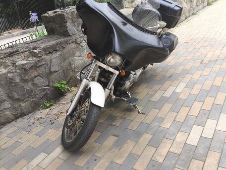 1999 Yamaha XVS400 Drag Star, белый, 350000 рублей, вид 1