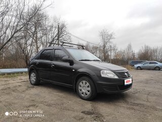 2011 Renault Logan I Рестайлинг, чёрный, 420000 рублей, вид 1