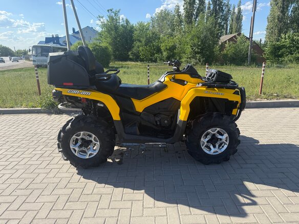 2014 BRP Can-Am Outlander MAX 500, жёлтый, 905000 рублей