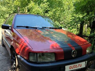 1990 Volkswagen Passat B3, красный, 280000 рублей, вид 1