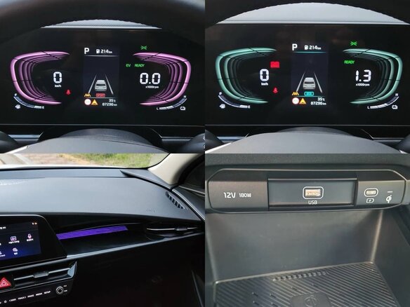 2022 Kia Niro I Рестайлинг, белый, 1420000 рублей - вид 10