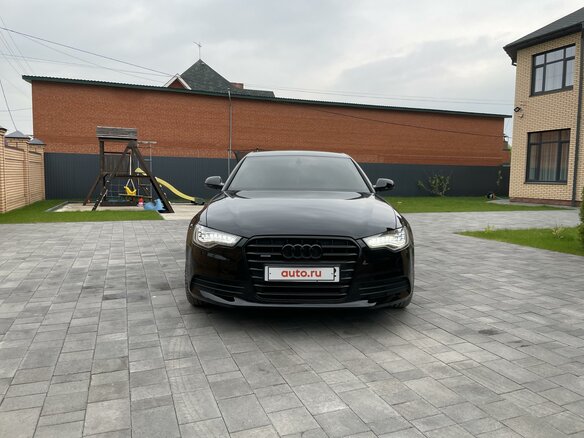 2011 Audi A6 IV (C7), чёрный, 2200000 рублей - вид 2