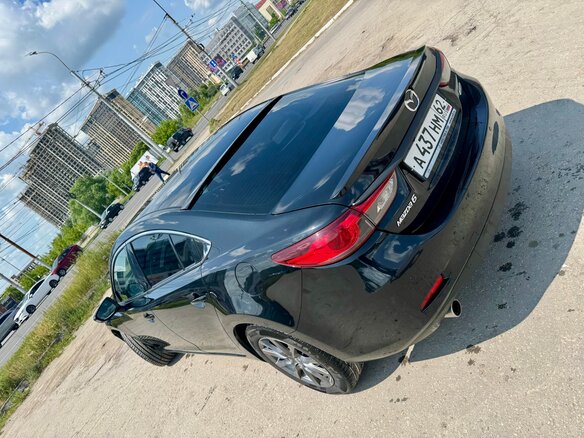 2013 Mazda 6 III (GJ), чёрный, 1430000 рублей - вид 7