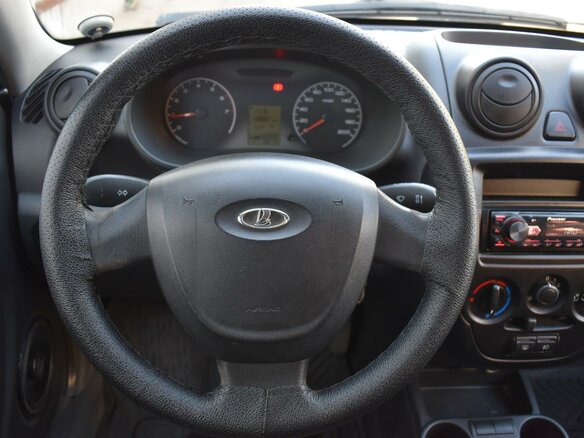2012 Lada (ВАЗ) Granta I, серебристый - вид 8