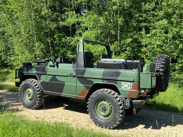 1989 Mercedes-Benz G-Класс 300 I (W460; W461), зелёный - вид 6