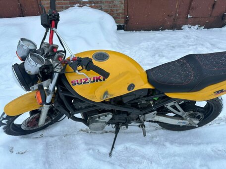 1995 Suzuki Bandit GSF 250, жёлтый, 200000 рублей, вид 4