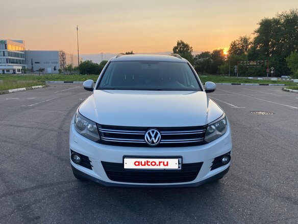 2012 Volkswagen Tiguan I Рестайлинг, белый, 1050000 рублей - вид 3