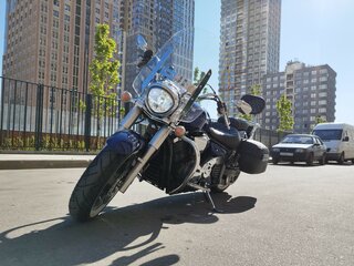 2007 Yamaha XVS1300, синий, 1000000 рублей, вид 1