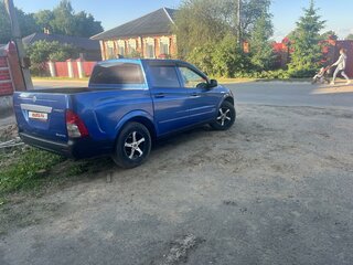 2008 SsangYong Actyon Sports I, синий, 450000 рублей, вид 4