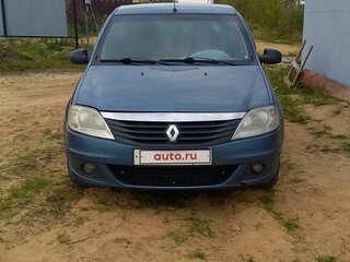 2011 Renault Logan I Рестайлинг, синий, 600000 рублей, вид 2