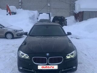 2014 BMW 5 серии 520i VI (F10/F11/F07) Рестайлинг, чёрный, 1800000 рублей, вид 2