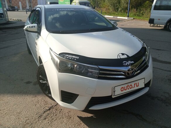 2013 Toyota Corolla XI (E160, E170, E180), белый, 900000 рублей - вид 8