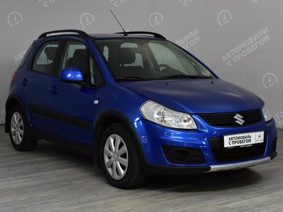 2011 Suzuki SX4 I (Classic) Рестайлинг, синий - вид 3