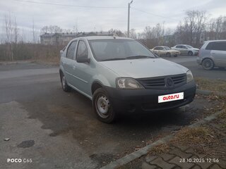 2007 Renault Logan I, зелёный, 240000 рублей, вид 3