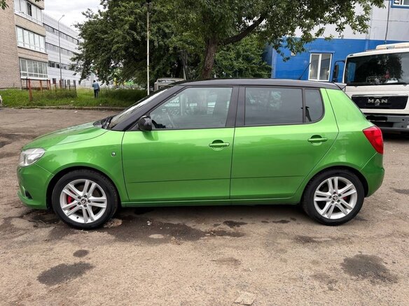 2013 Skoda Fabia RS II, зелёный, 1150000 рублей - вид 7