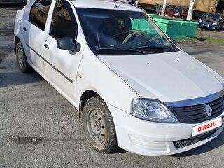2012 Renault Logan I Рестайлинг, белый, 500000 рублей, вид 2