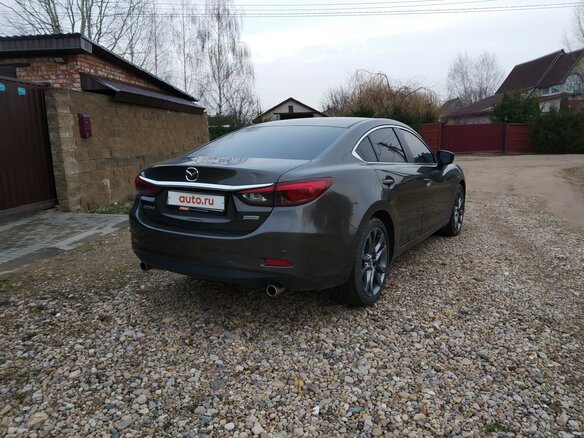 2017 Mazda 6 III (GJ) Рестайлинг, коричневый, 1770000 рублей - вид 9