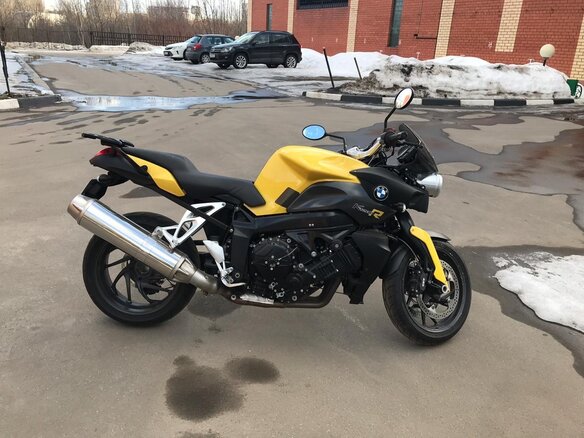2006 BMW K 1200 R, жёлтый - вид 1