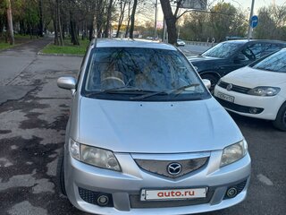 2003 Mazda Premacy I (CP), серебристый, 130000 рублей, вид 1