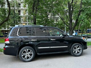 2013 Lexus LX 570 III Рестайлинг, чёрный, 4500000 рублей, вид 2
