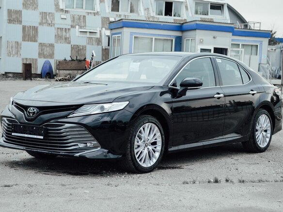 2020 Toyota Camry VIII (XV70), чёрный