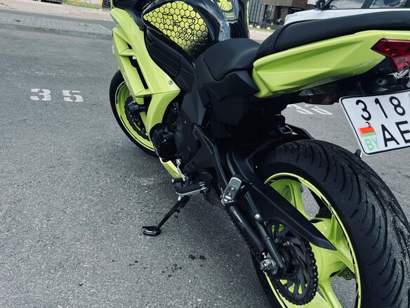 2016 Kawasaki Ninja 650, зелёный, 620000 рублей - вид 2