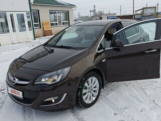 2013 Opel Astra J Рестайлинг, коричневый, 1190000 рублей, вид 5