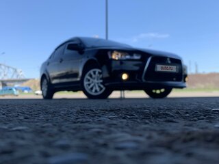 2012 Mitsubishi Lancer X Рестайлинг, чёрный, 990000 рублей, вид 3