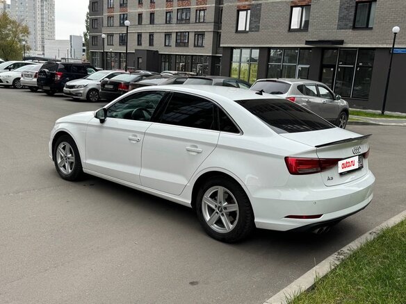 2019 Audi A3 III (8V) Рестайлинг, белый - вид 5