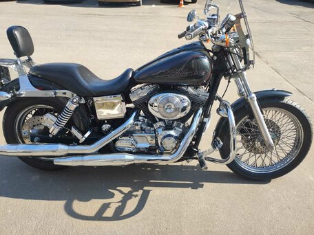 2004 Harley-Davidson Dyna Super Glide, чёрный, 770000 рублей, вид 1