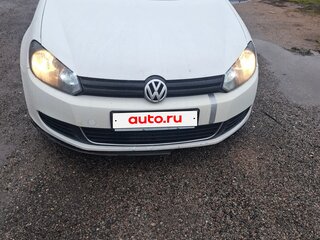 2009 Volkswagen Golf VI, белый, 760000 рублей, вид 2