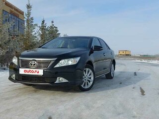 2014 Toyota Camry VII (XV50), чёрный, 1750000 рублей, вид 1