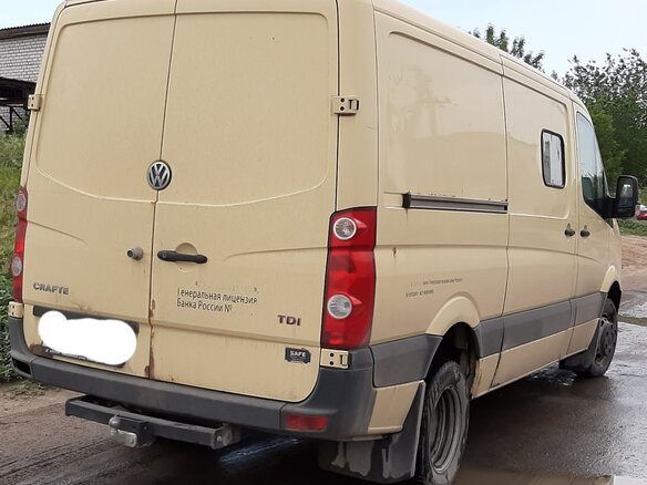 2006 Volkswagen Crafter, бежевый - вид 2
