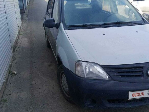 2007 Renault Logan I, серый, 235000 рублей - вид 5