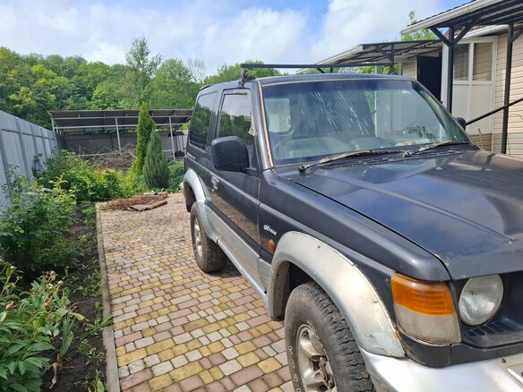 1994 Mitsubishi Pajero II, синий, 150000 рублей - вид 6