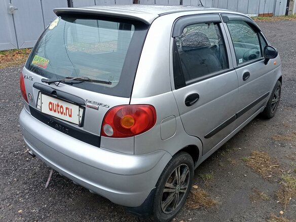 2010 Daewoo Matiz I Рестайлинг, серебристый, 240000 рублей - вид 4
