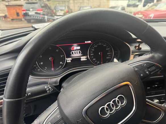 2012 Audi A6 IV (C7), серый, 1380000 рублей - вид 12