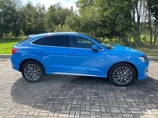 2020 Audi Q3 35 TFSI II (F3), синий, 2820000 рублей, вид 3