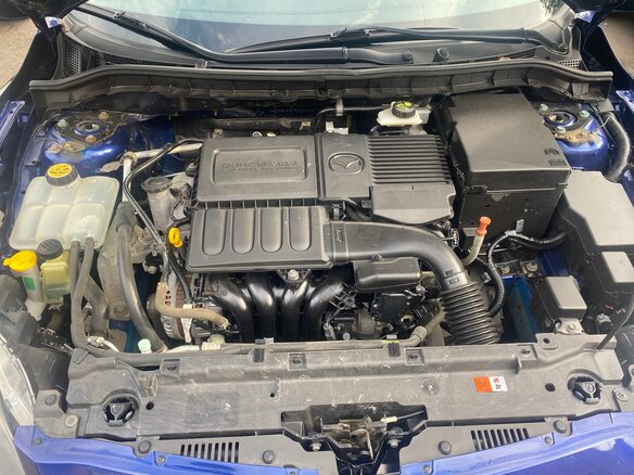 2009 Mazda 3 II (BL), синий, 1020000 рублей - вид 15