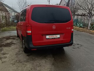 2020 Mercedes-Benz Vito 110 CDI L2 III (W447) Рестайлинг, красный, 2800000 рублей, вид 4