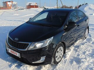 2013 Kia Rio 4-speed III, чёрный, 770000 рублей, вид 1