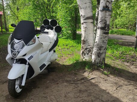 2006 Honda Silver Wing 400, белый, 310000 рублей, вид 3