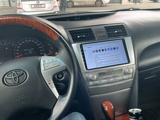 2009 Toyota Camry VI (XV40) Рестайлинг, белый, 1250000 рублей, вид 3