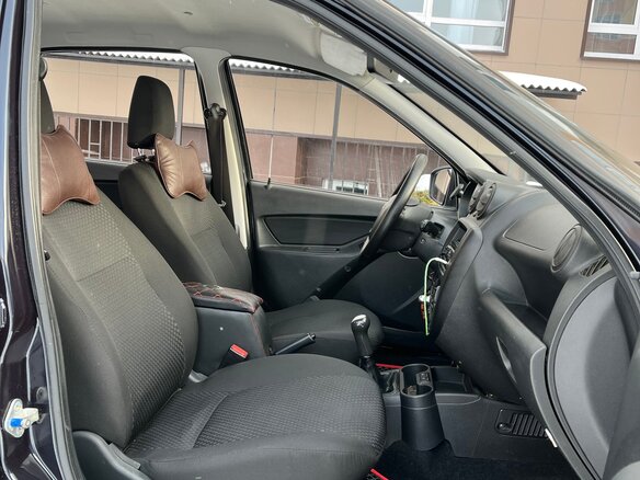 2012 Lada (ВАЗ) Granta I, серый, 510000 рублей - вид 24