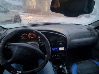 2007 Kia Spectra I Рестайлинг 2, синий, 295000 рублей, вид 5