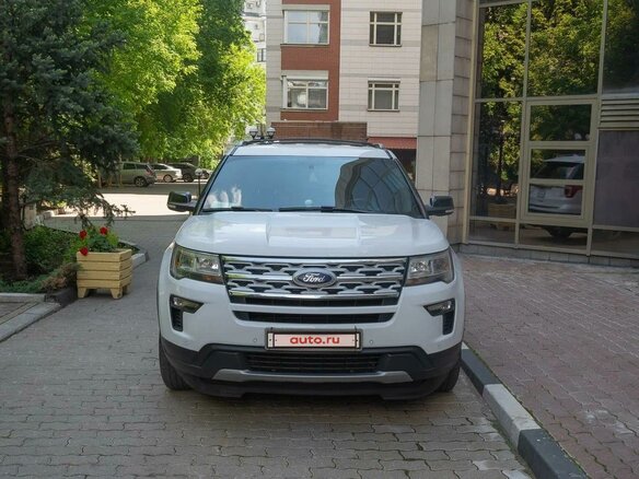 2018 Ford Explorer V Рестайлинг 2, белый, 2001000 рублей - вид 21