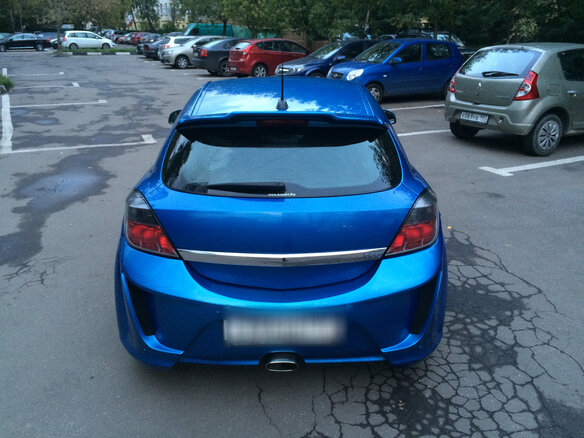 2010 Opel Astra OPC H, голубой - вид 2