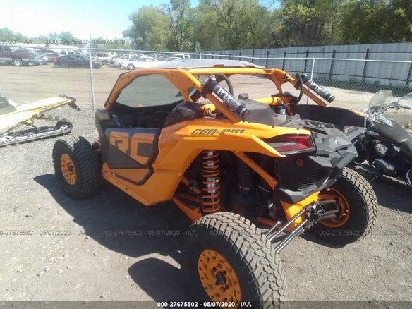 2020 BRP Can-Am Maverick X3, оранжевый - вид 1