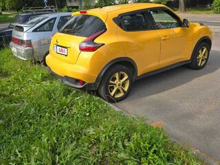 2015 Nissan Juke I Рестайлинг, жёлтый, 1600000 рублей, вид 2