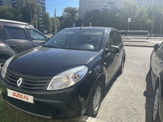 2011 Renault Sandero I, чёрный, 400000 рублей, вид 2